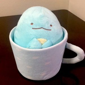 Sumikkogurashi plush tokage cup doll